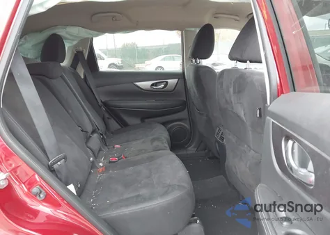 2015 Nissan Rogue Sv из США, поврежденный, VIN KNMAT2MV0FP525220